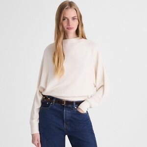 Madewell Mockneck Dolman Sleeve Top